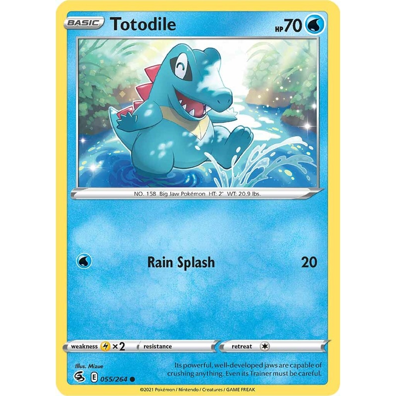 Totodile (055/264) [Sword & Shield: Fusion Strike]