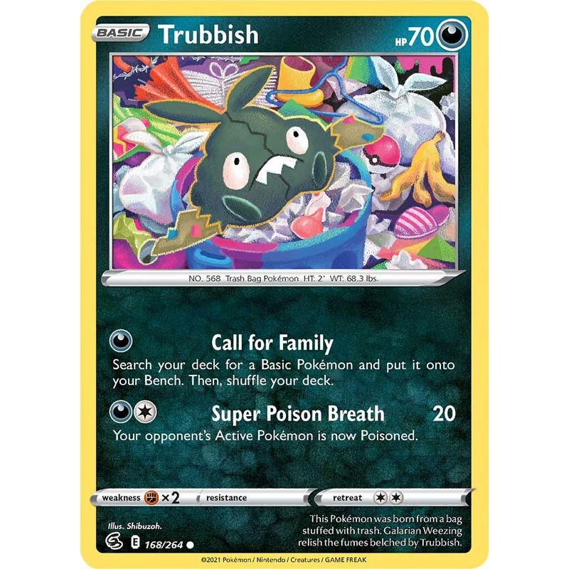 Trubbish (168/264) [Sword & Shield: Fusion Strike]