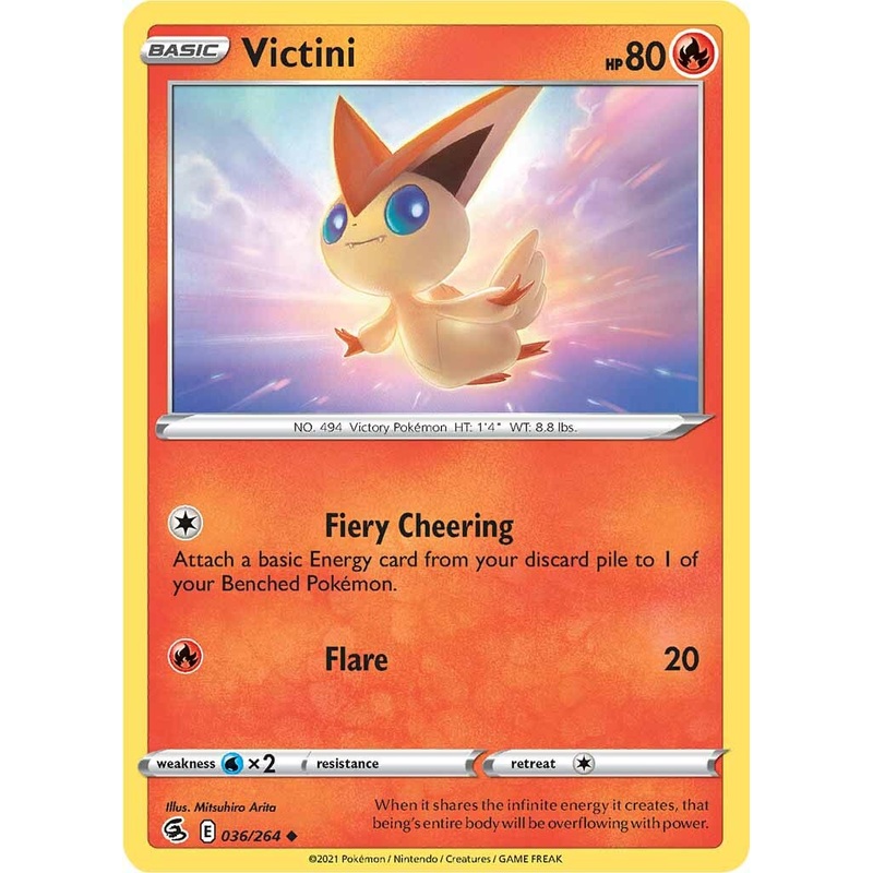Victini (036/264) [Sword & Shield: Fusion Strike]