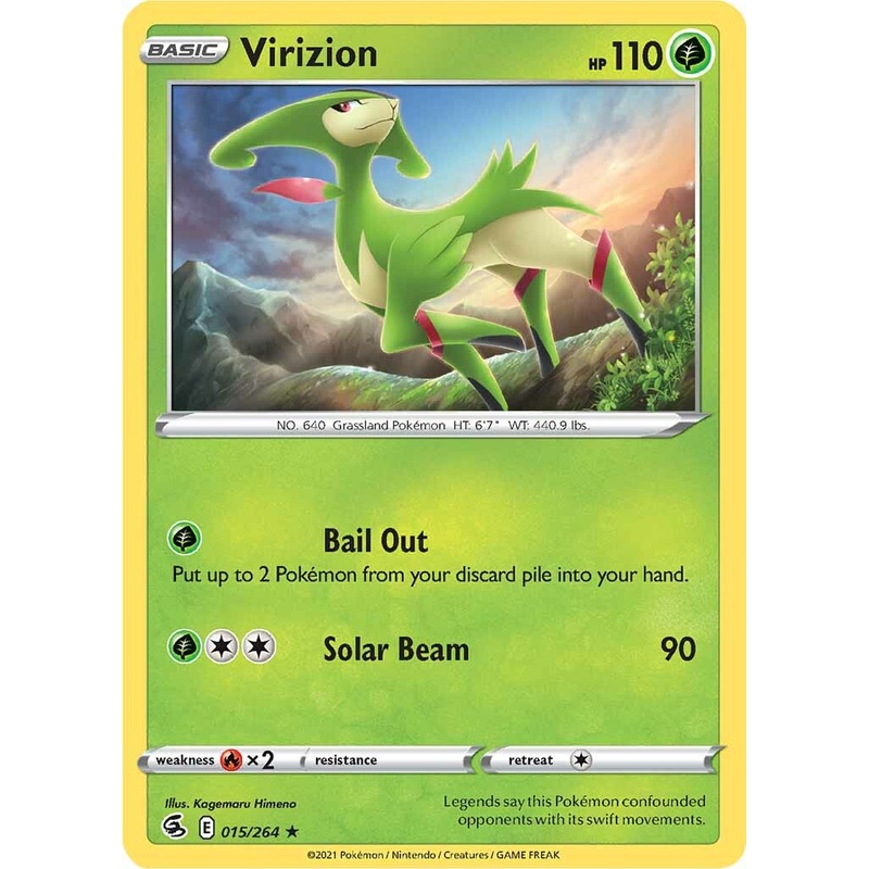 Virizion (015/264) [Sword & Shield: Fusion Strike]