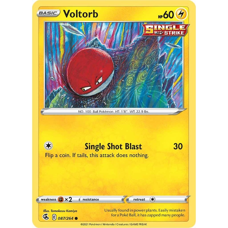 Voltorb (087/264) [Sword & Shield: Fusion Strike]