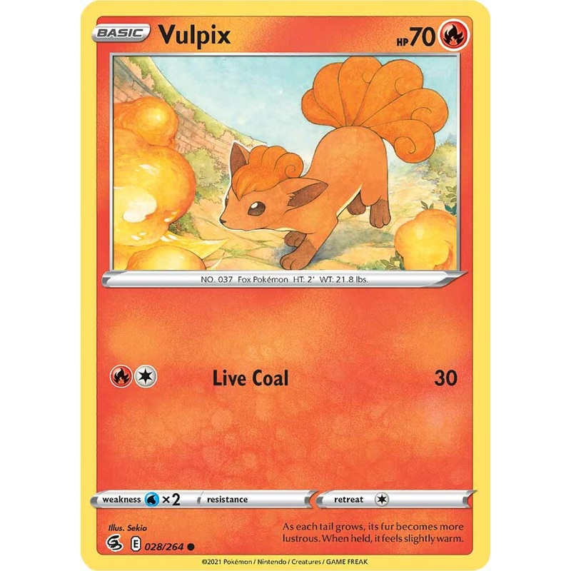 Vulpix (028/264) [Sword & Shield: Fusion Strike]
