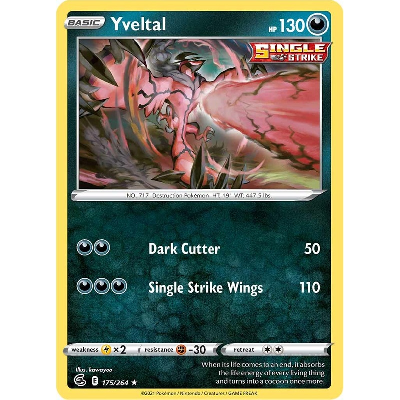 Yveltal (175/264) [Sword & Shield: Fusion Strike]