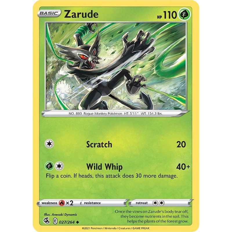 Zarude (027/264) [Sword & Shield: Fusion Strike]