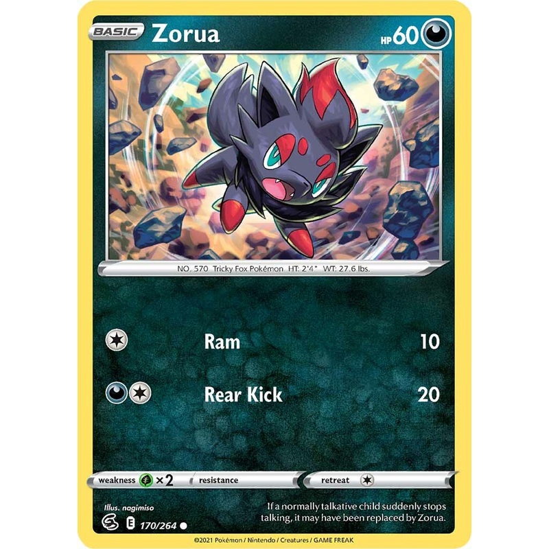 Zorua (170/264) [Sword & Shield: Fusion Strike]