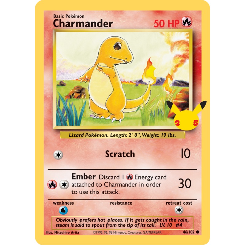 Charmander (46/102) (Jumbo Card) [First Partner Pack]