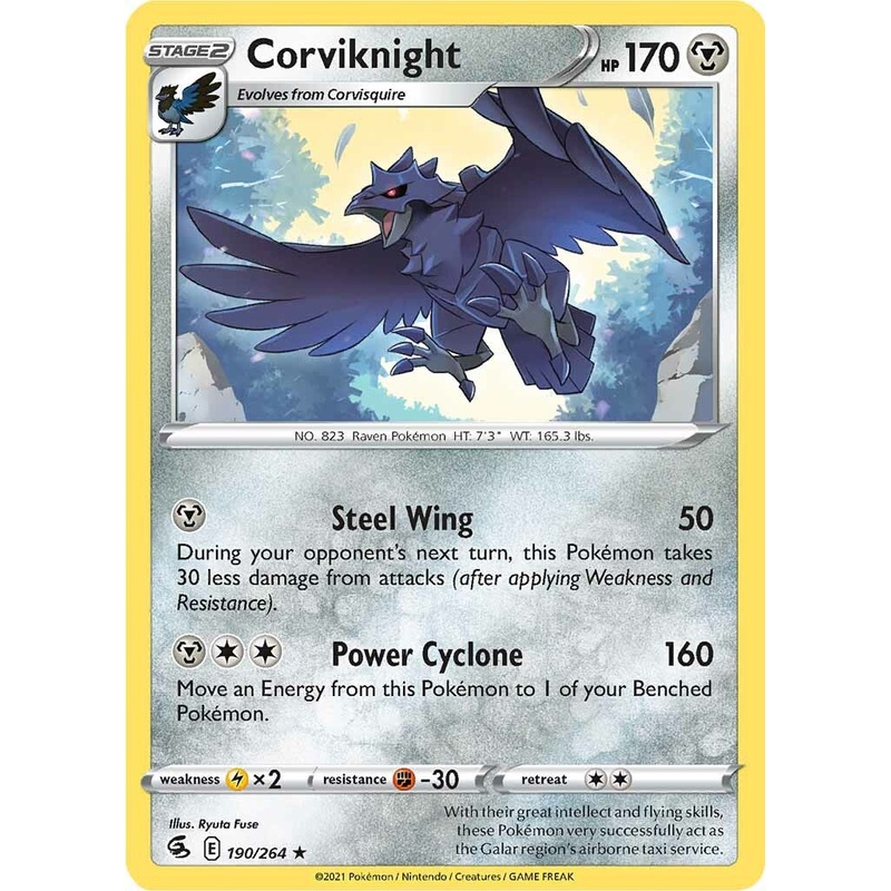 Corviknight (190/264) [Sword & Shield: Fusion Strike]