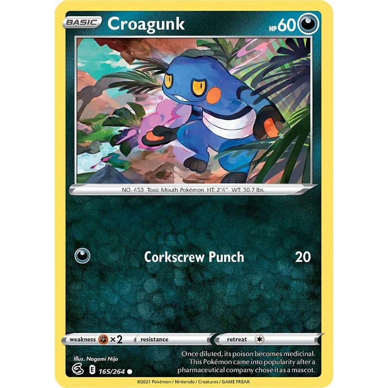 Croagunk (165/264) [Sword & Shield: Fusion Strike]