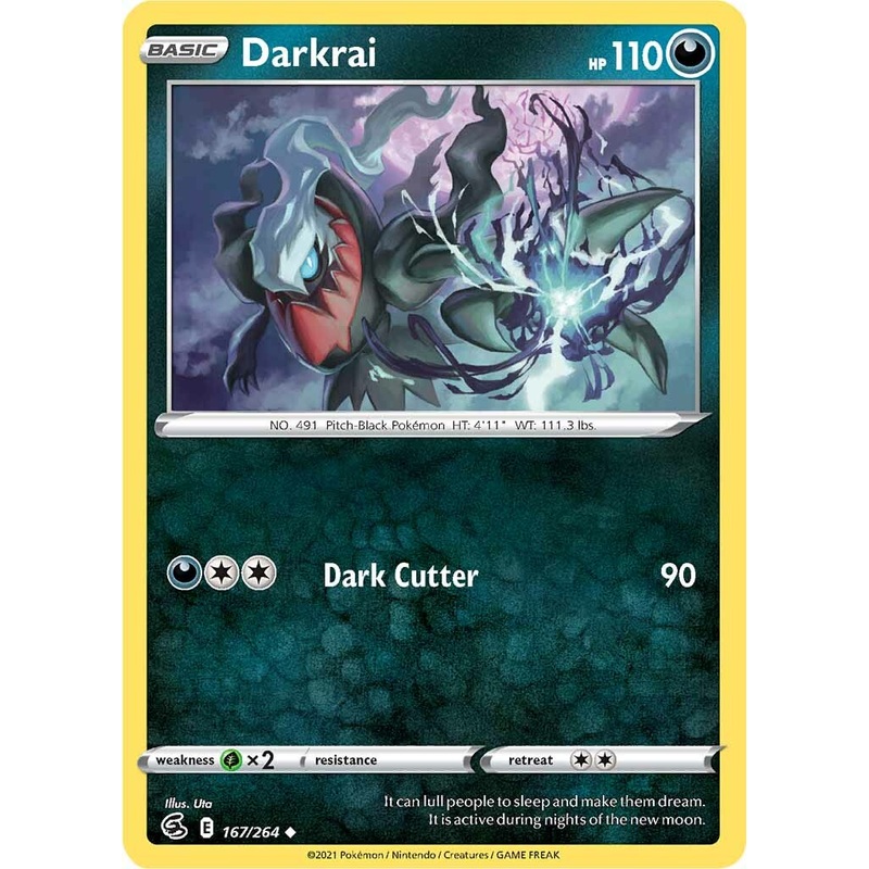 Darkrai (167/264) [Sword & Shield: Fusion Strike]