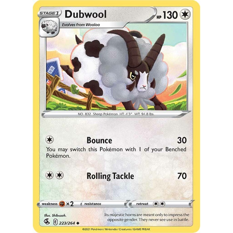 Dubwool (223/264) [Sword & Shield: Fusion Strike]