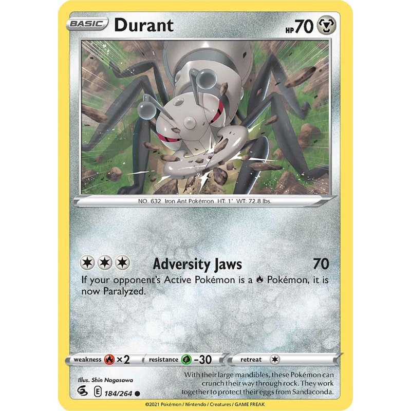 Durant (184/264) [Sword & Shield: Fusion Strike]