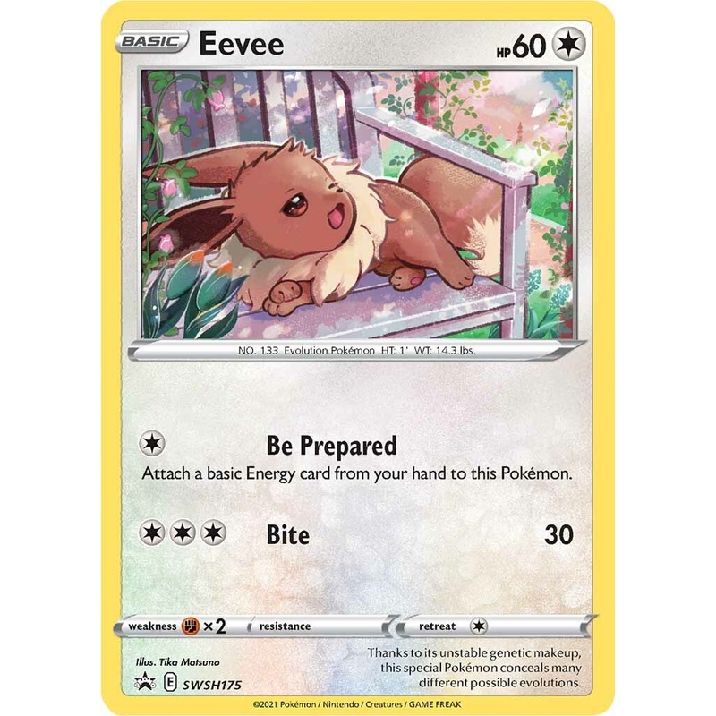 Eevee (SWSH175) [Sword & Shield: Black Star Promos]