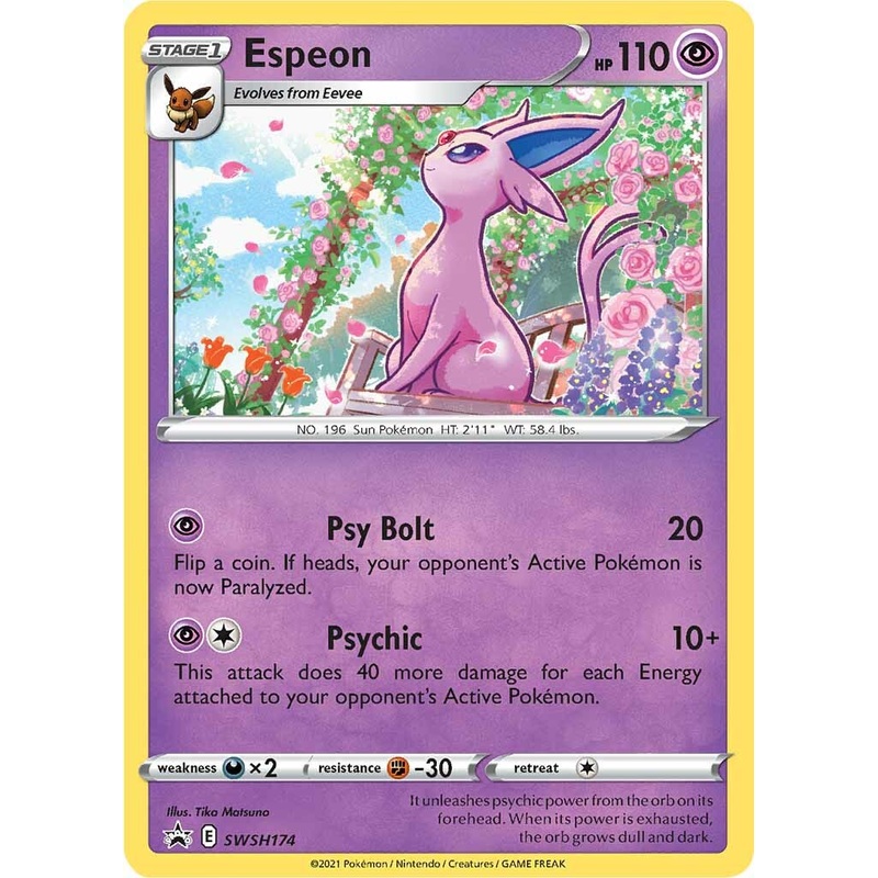 Espeon (SWSH174) [Sword & Shield: Black Star Promos]