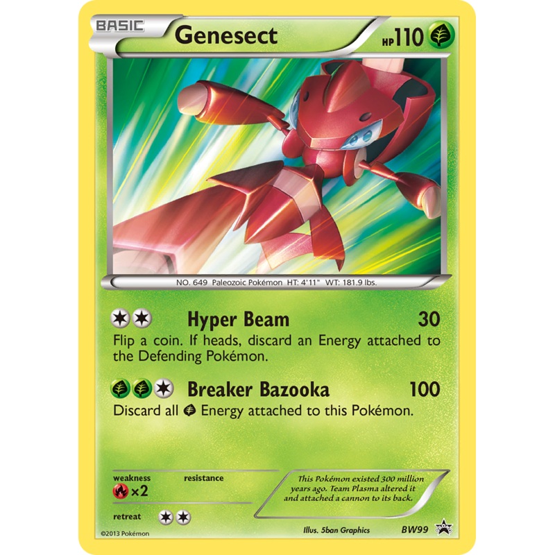 Genesect (BW99) [Black & White: Black Star Promos]