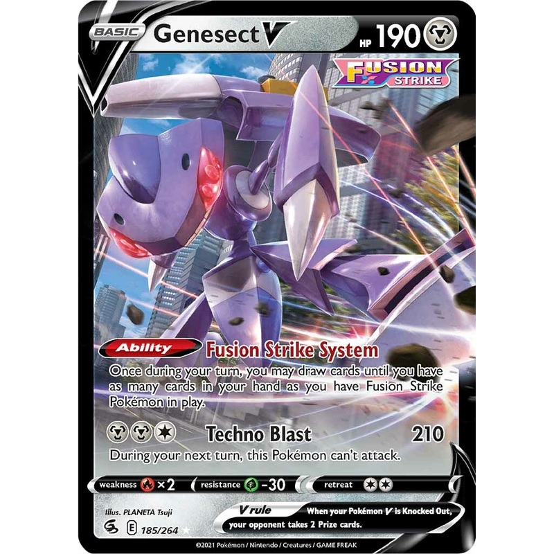 Genesect V (185/264) [Sword & Shield: Fusion Strike]