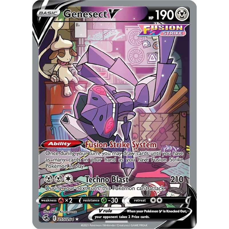 Genesect V (255/264) [Sword & Shield: Fusion Strike]