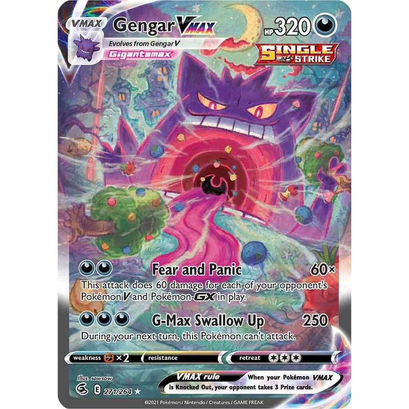 Gengar VMAX (271/264) [Sword & Shield: Fusion Strike]