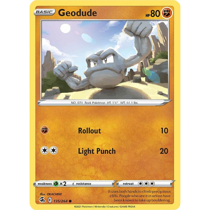 Geodude (135/264) [Sword & Shield: Fusion Strike]