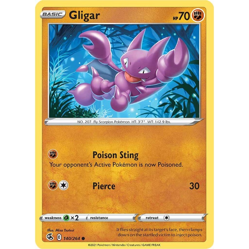 Gligar (140/264) [Sword & Shield: Fusion Strike]
