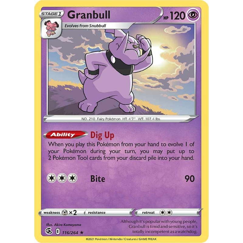 Granbull (116/264) [Sword & Shield: Fusion Strike]