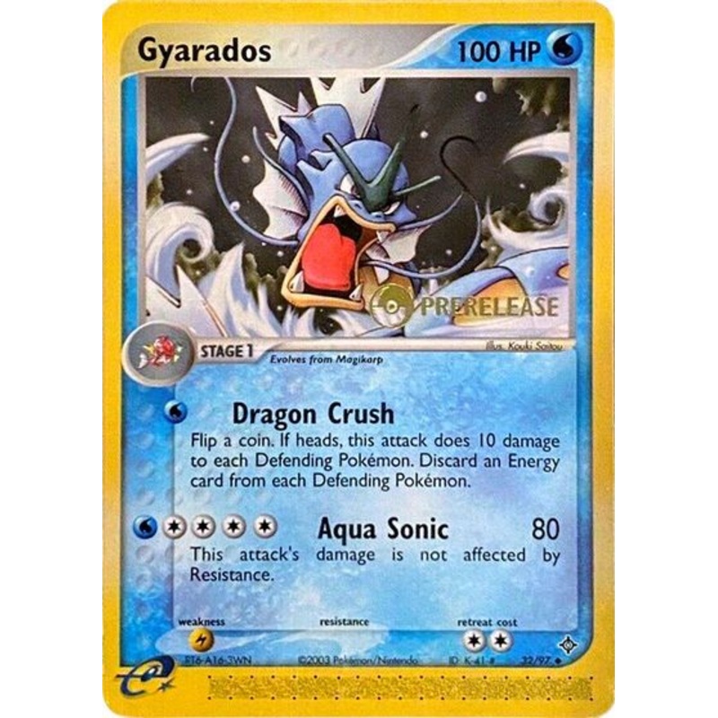 Gyarados (32/97) (Prerelease Promo) [EX: Dragon]