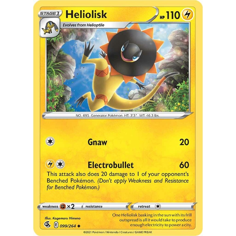 Heliolisk (099/264) [Sword & Shield: Fusion Strike]