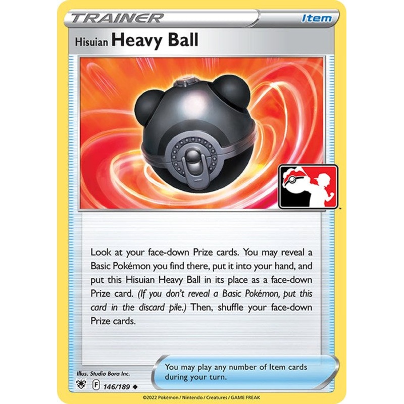 Hisuian Heavy Ball (146/189) [Prize Pack Series Three]