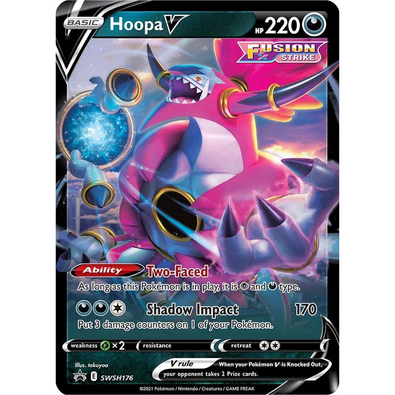 Hoopa V (SWSH176) [Sword & Shield: Black Star Promos]