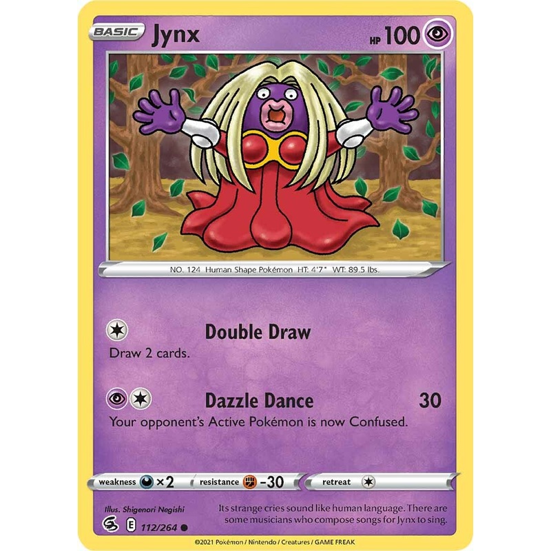 Jynx (112/264) [Sword & Shield: Fusion Strike]