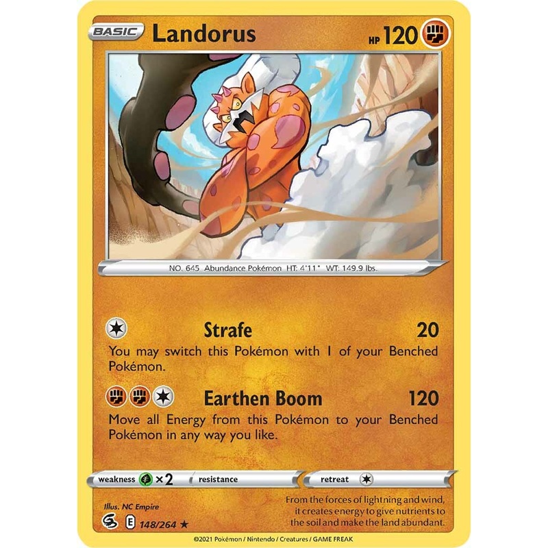 Landorus (148/264) [Sword & Shield: Fusion Strike]