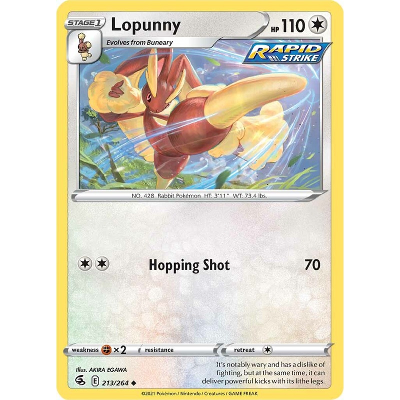 Lopunny (213/264) [Sword & Shield: Fusion Strike]