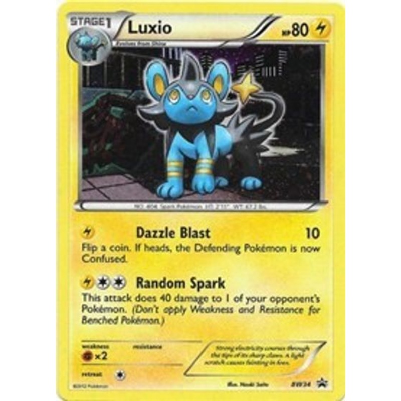Luxio (BW34) (Cosmos Holo) [Black & White: Black Star Promos]