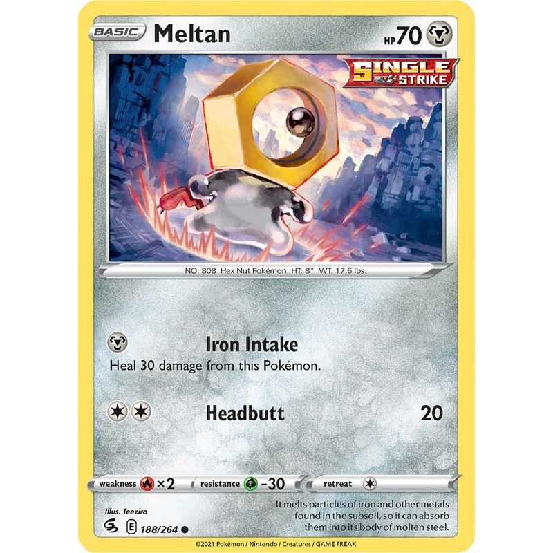 Meltan (188/264) [Sword & Shield: Fusion Strike]