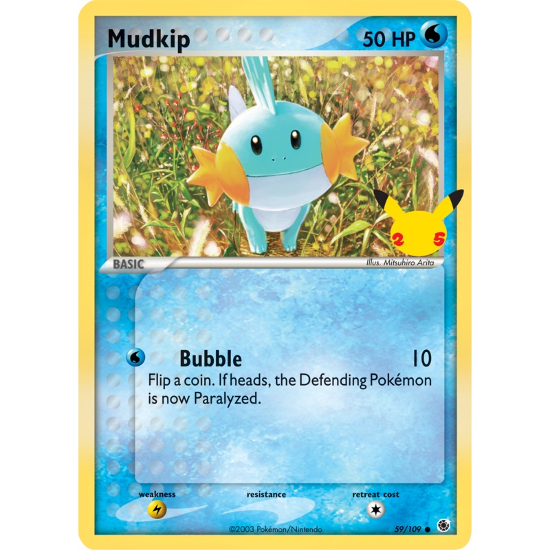 Mudkip (59/109) (Jumbo Card) [First Partner Pack]