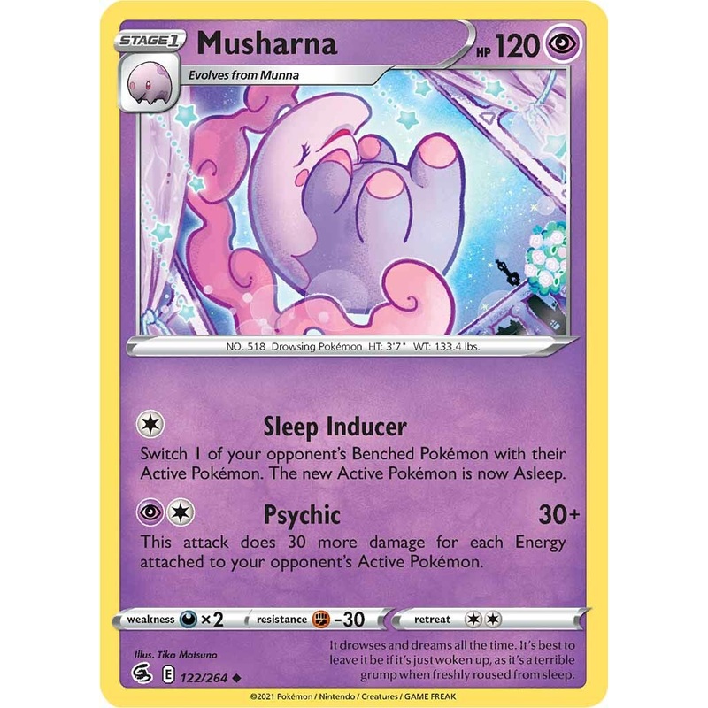 Musharna (122/264) [Sword & Shield: Fusion Strike]