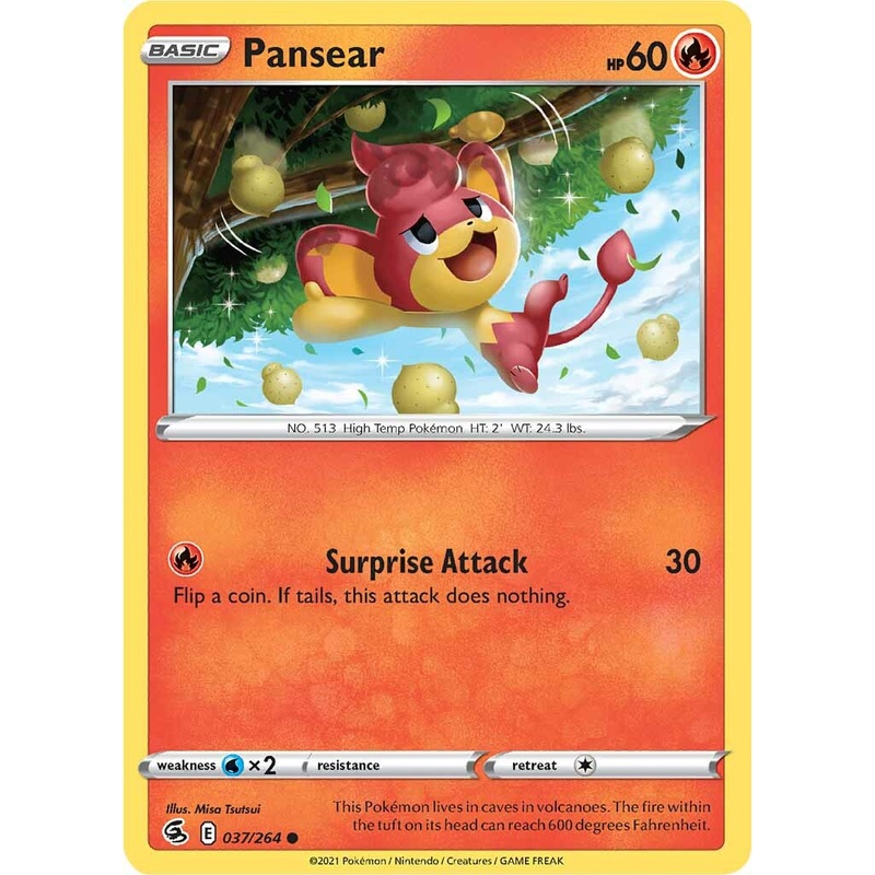 Pansear (037/264) [Sword & Shield: Fusion Strike]