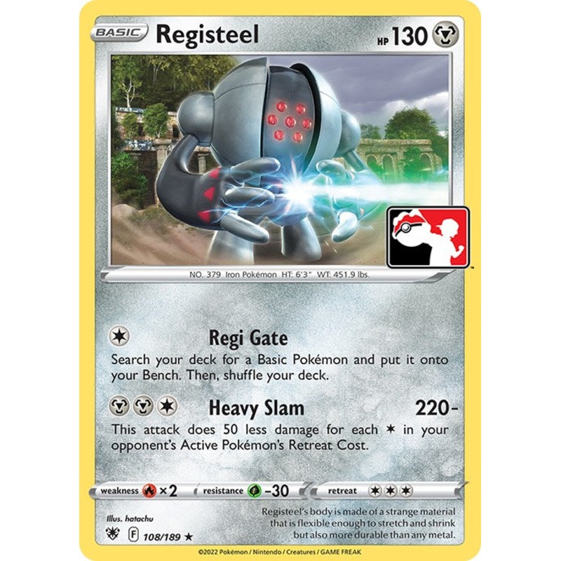 Registeel (108/189) [Prize Pack Series Three]