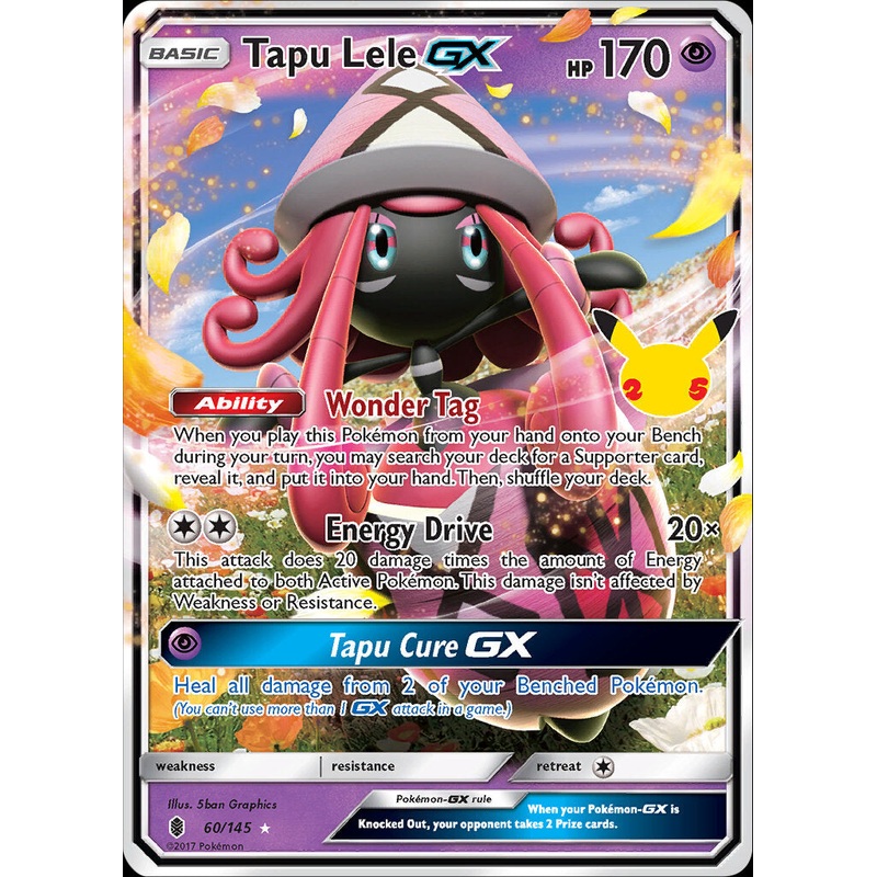 Tapu Lele GX (60/145) [Celebrations: 25th Anniversary - Classic Collection]