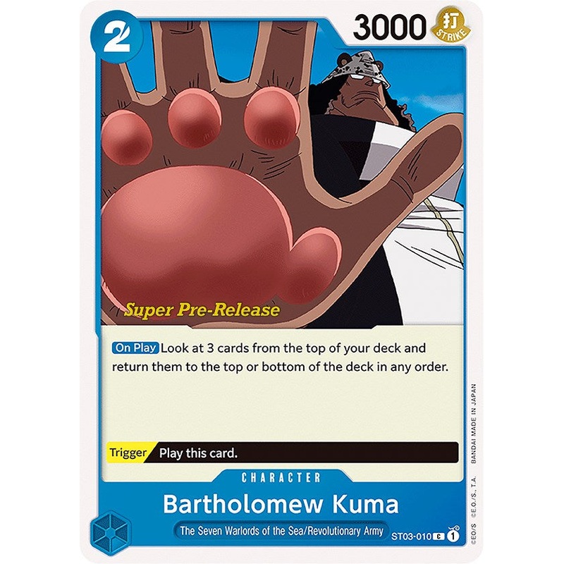 Bartholomew Kuma [Super Pre-Release Starter Deck: The Seven Warlords of the Sea]