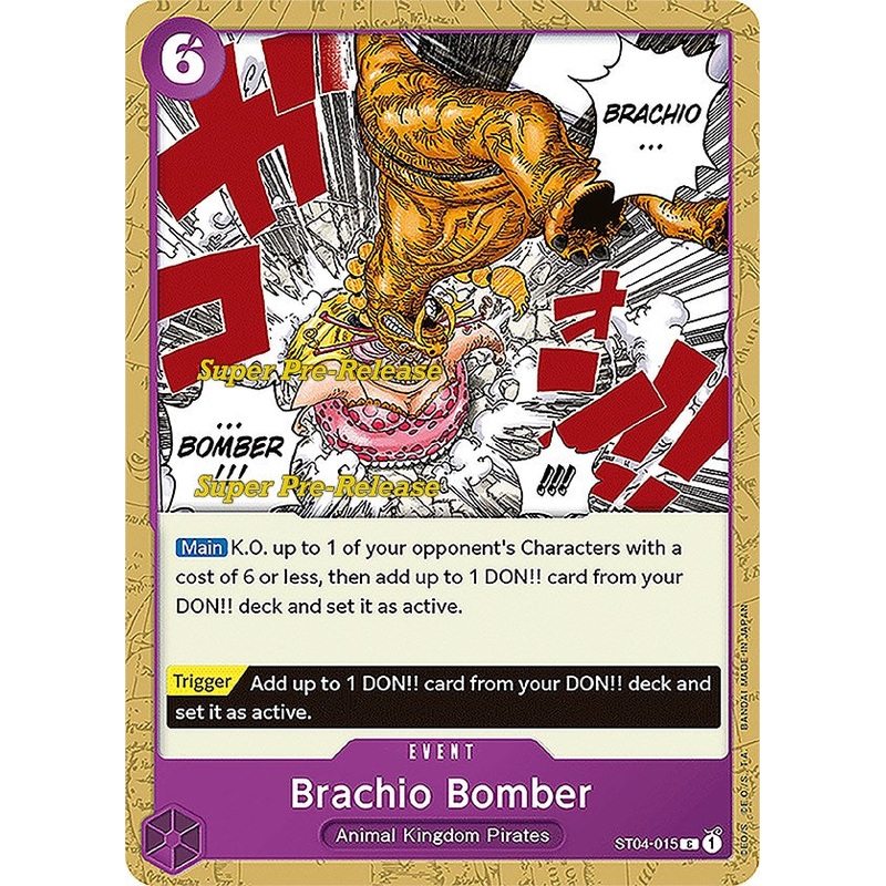 Brachio Bomber [Super Pre-Release Starter Deck: Animal Kingdom Pirates]