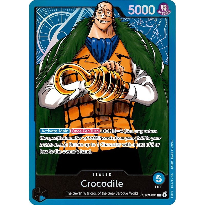 Crocodile (001) [Starter Deck: The Seven Warlords of The Sea]
