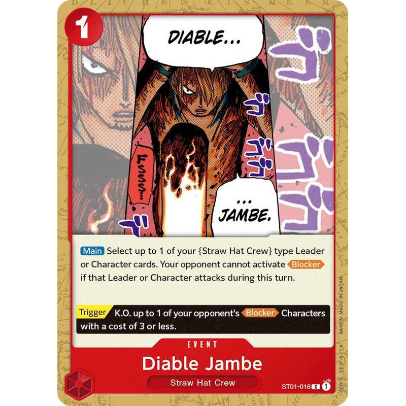 Diable Jambe [Starter Deck: Straw Hat Crew]
