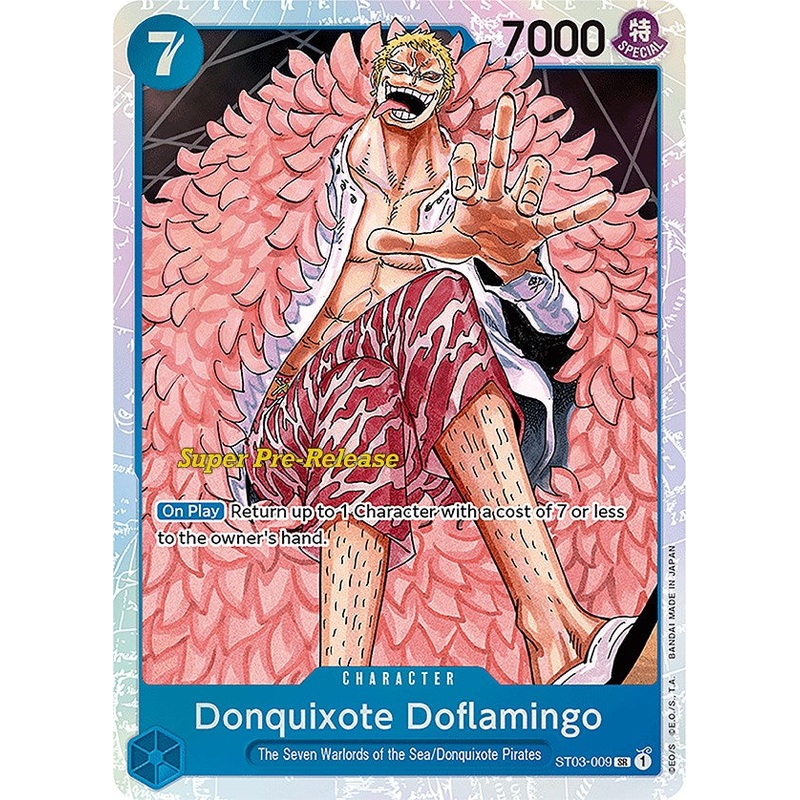 Donquixote Doflamingo [Super Pre-Release Starter Deck: The Seven Warlords of the Sea]