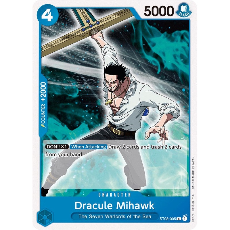 Dracule Mihawk [Starter Deck: The Seven Warlords of The Sea]