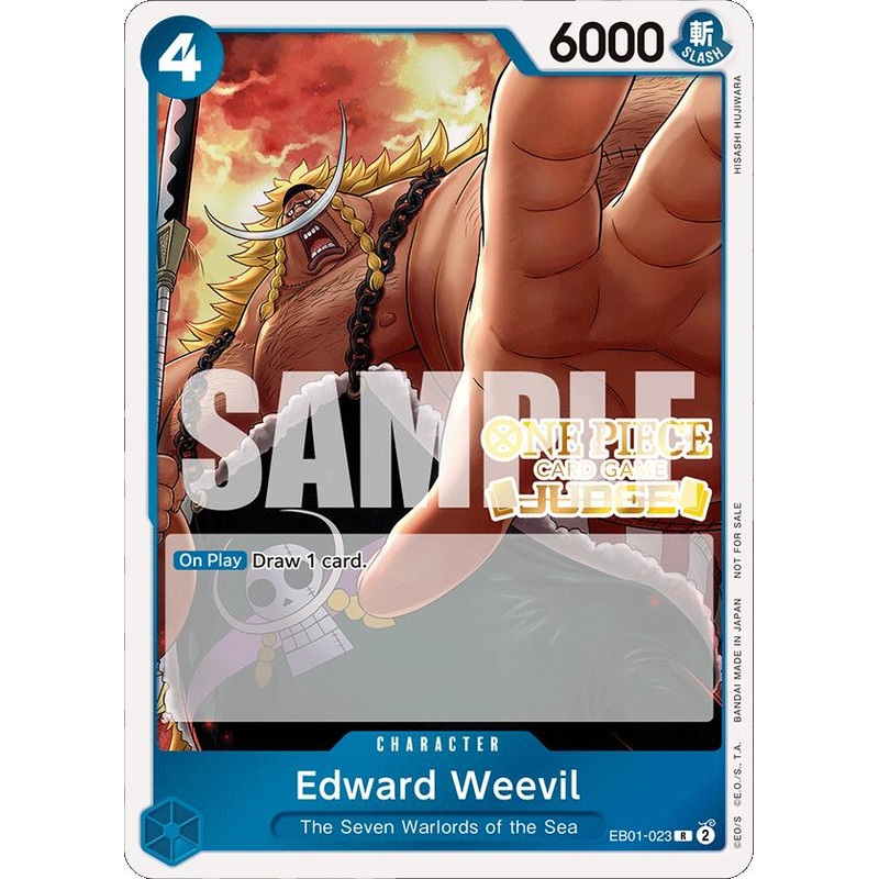 Edward Weevil (Judge Pack Vol. 4) [One Piece Promotion Cards]