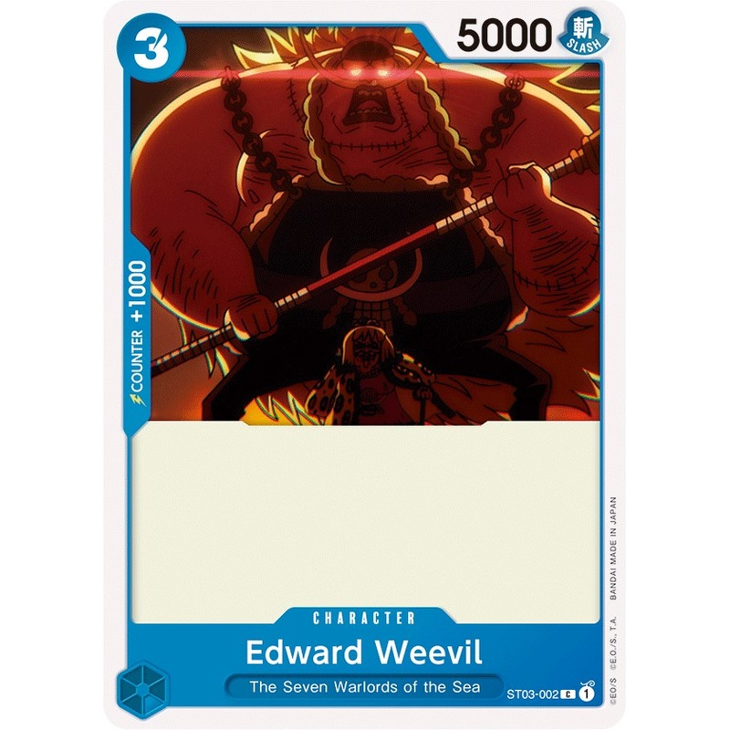 Edward Weevil [Starter Deck: The Seven Warlords of The Sea]