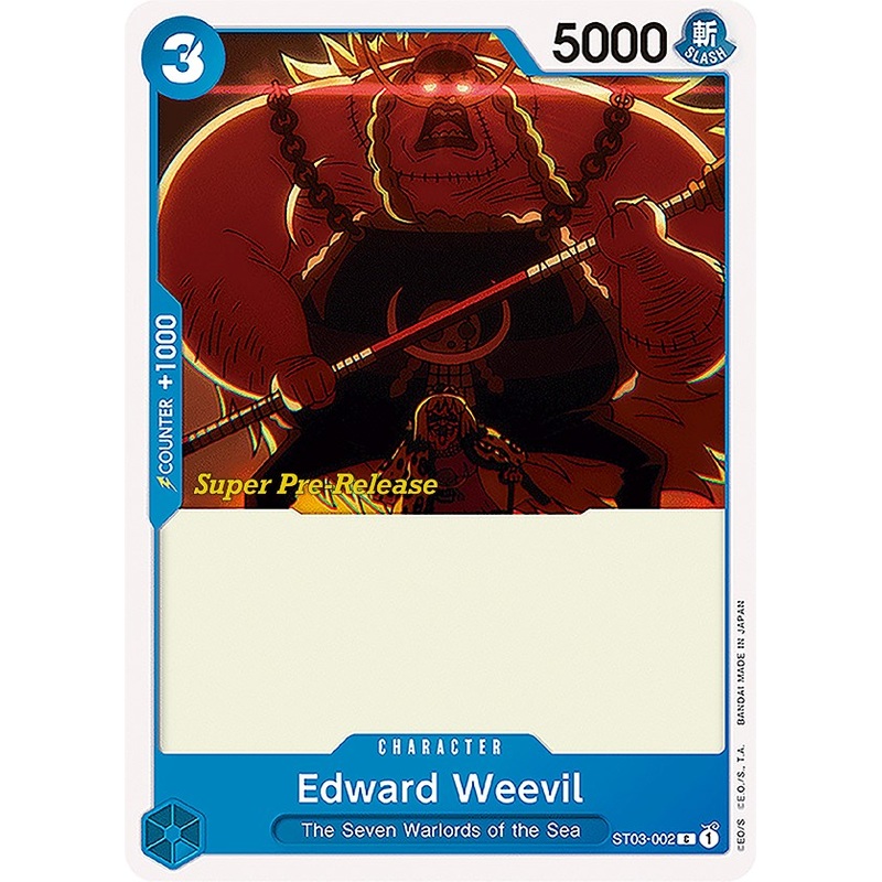 Edward Weevil [Super Pre-Release Starter Deck: The Seven Warlords of the Sea]