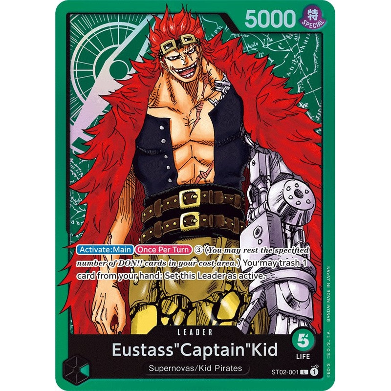 Eustass"Captain"Kid (001) [Starter Deck: Worst Generation]