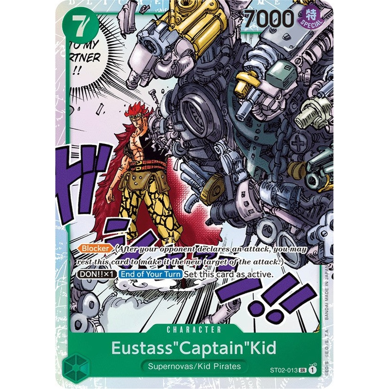 Eustass"Captain"Kid (013) [Starter Deck: Worst Generation]