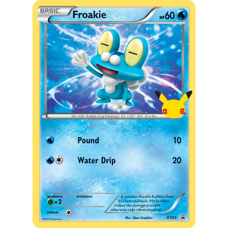 Froakie (XY03) (Jumbo Card) [First Partner Pack]